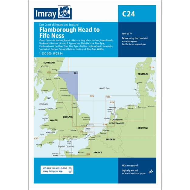 Imray C 24 - Flamborough Head/Fife Ness